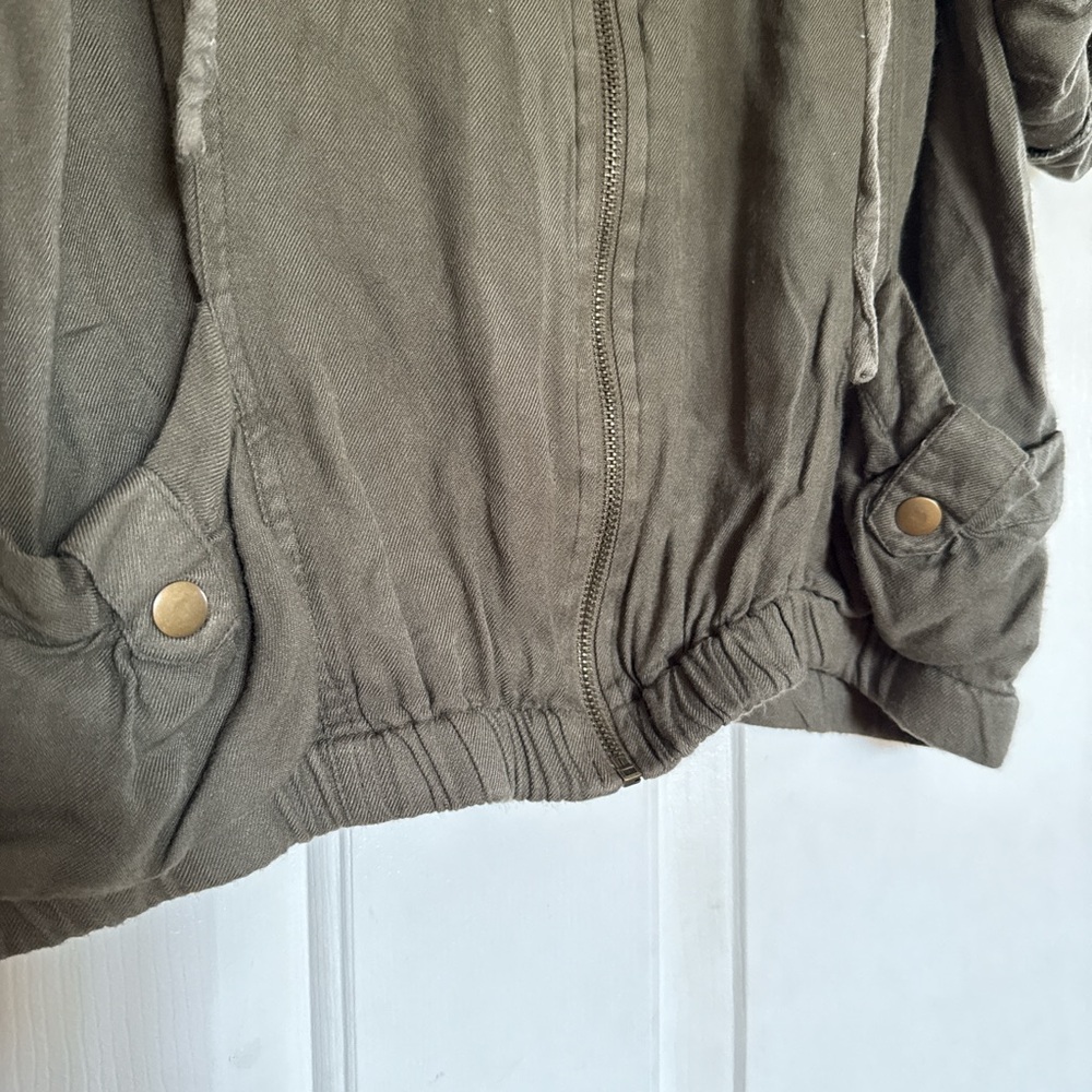 American Rag Olive Utility Jacket - Picture 4 of 5